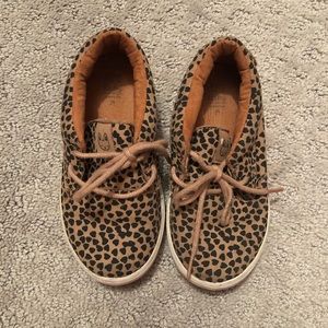 Zara Leopard Print Sneakers